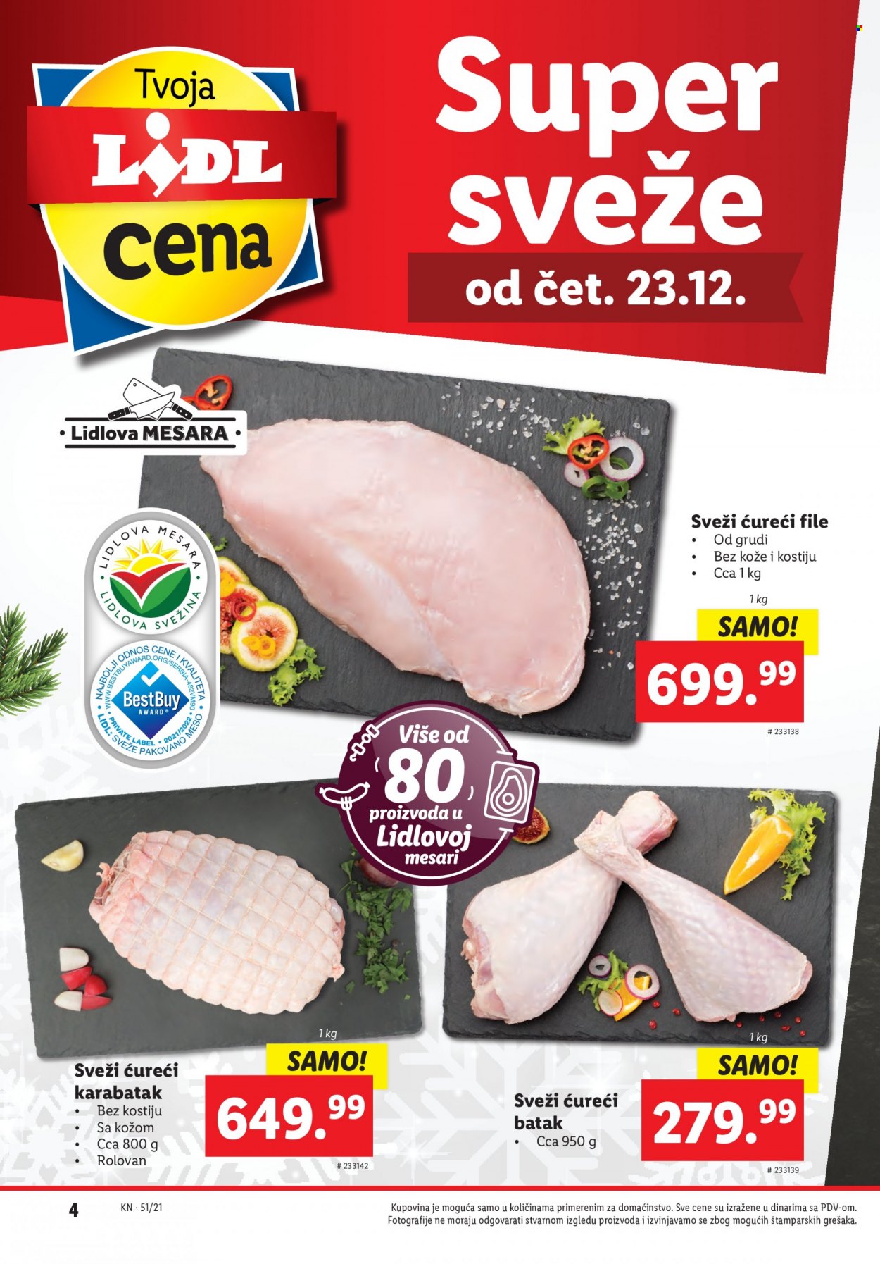 Lidl katalog - 23.12.2021 - 29.12.2021. Stranica 4