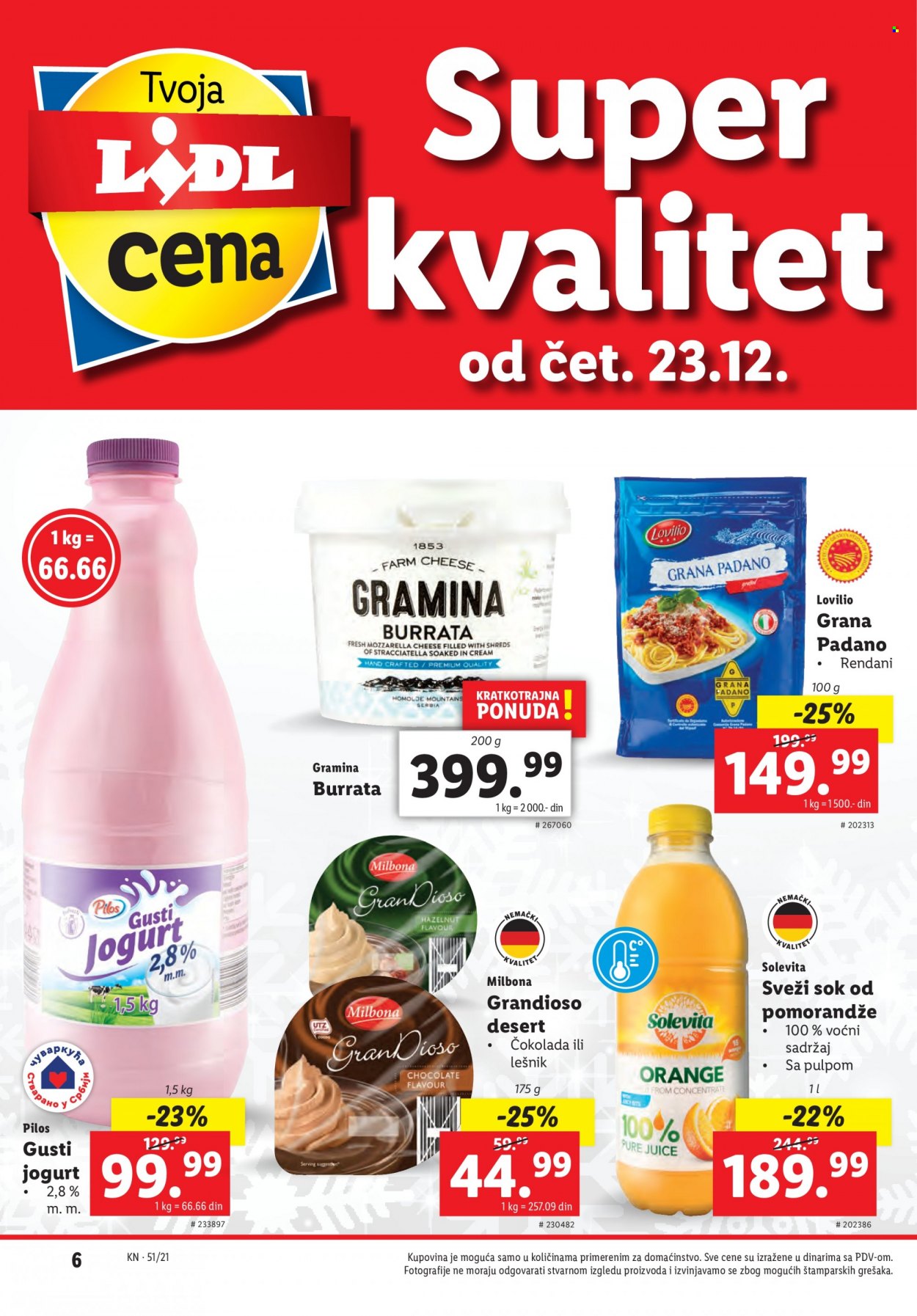 Lidl katalog - 23.12.2021 - 29.12.2021. Stranica 6