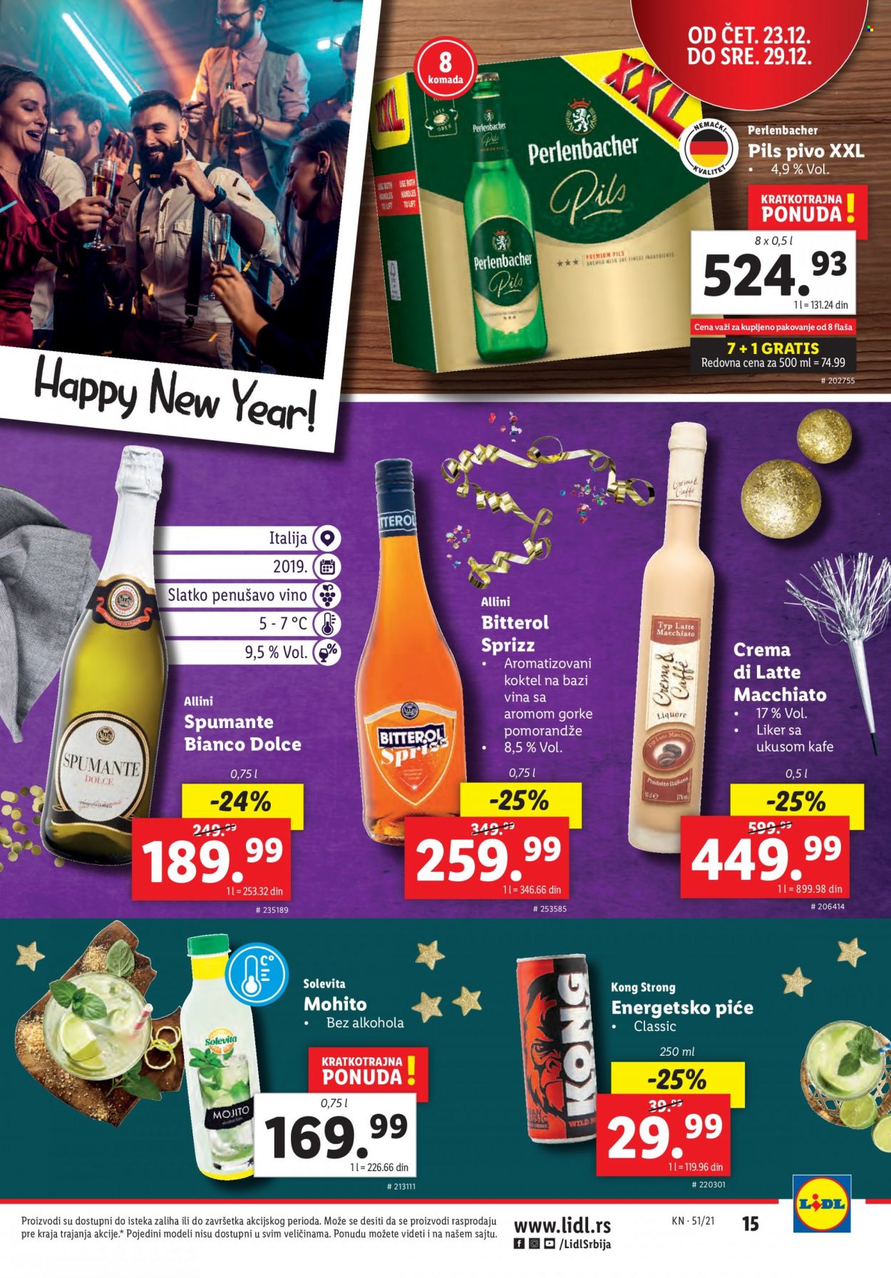 Lidl katalog - 23.12.2021 - 29.12.2021. Stranica 15