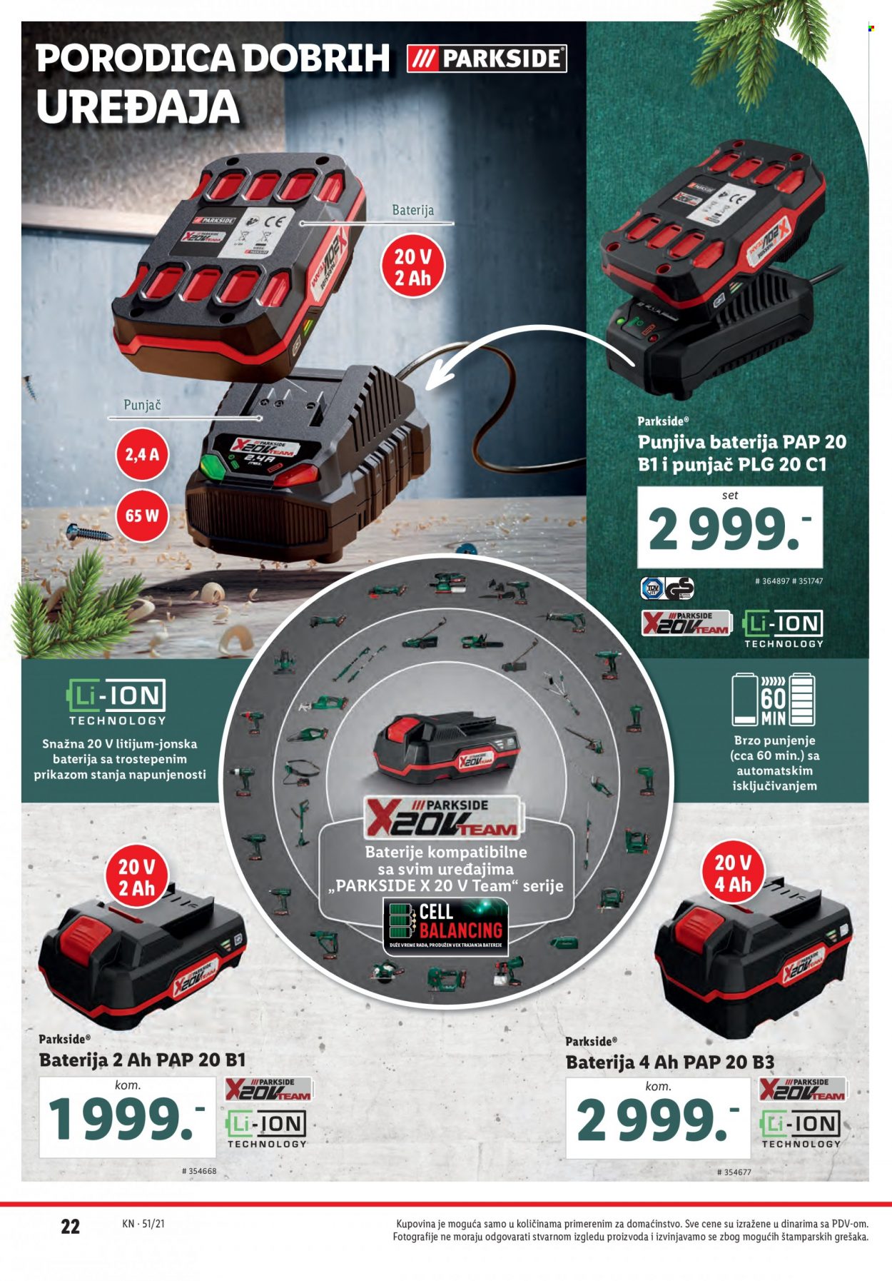 Lidl katalog - 23.12.2021 - 29.12.2021. Stranica 22