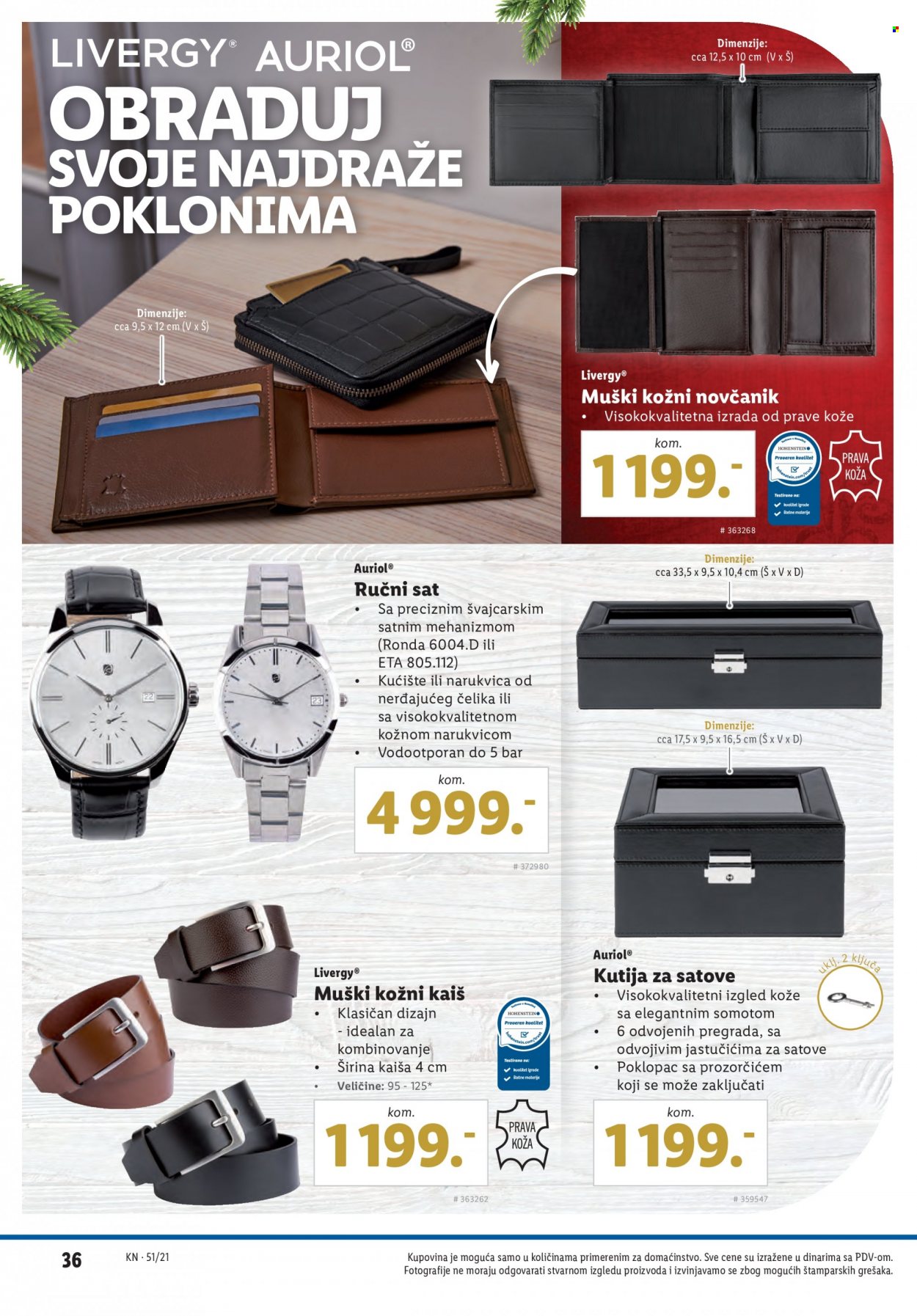 Lidl katalog - 23.12.2021 - 29.12.2021. Stranica 36