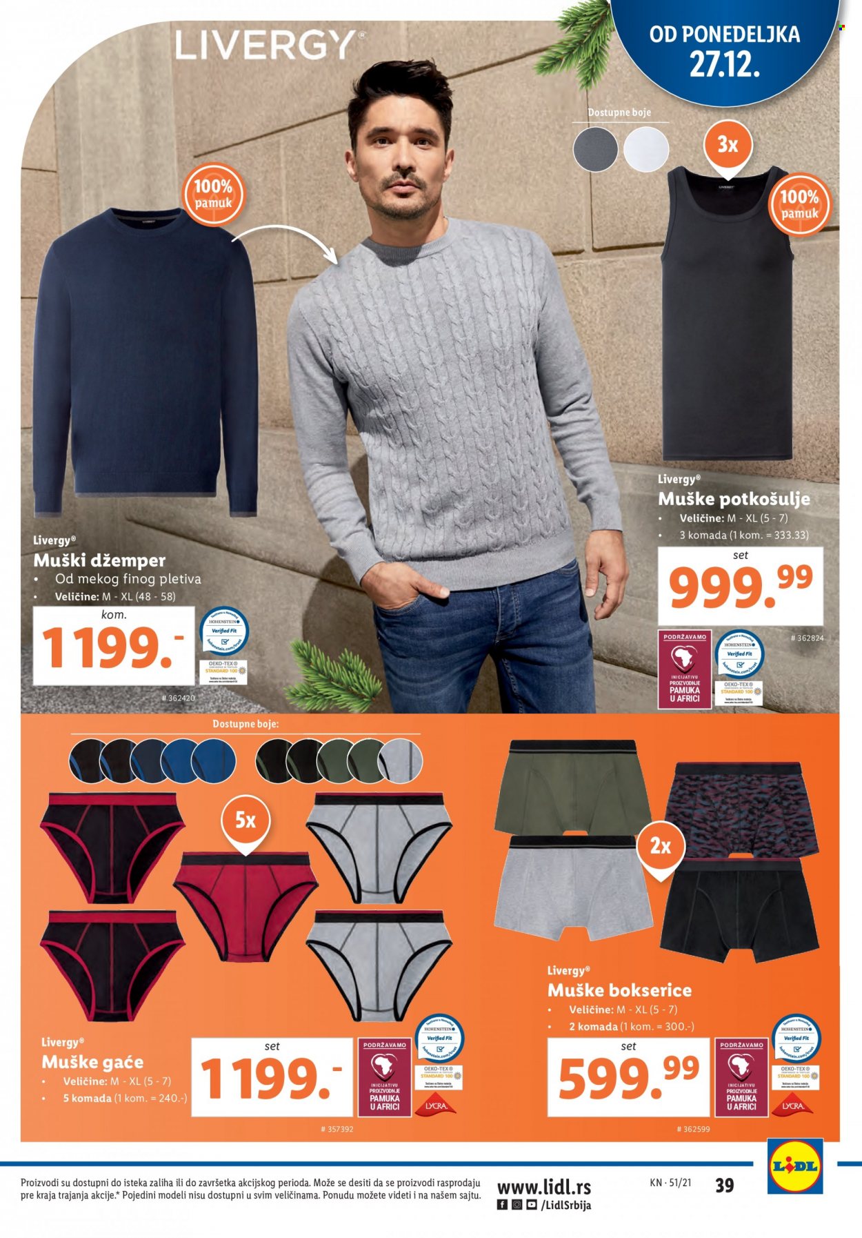 Lidl katalog - 23.12.2021 - 29.12.2021. Stranica 39