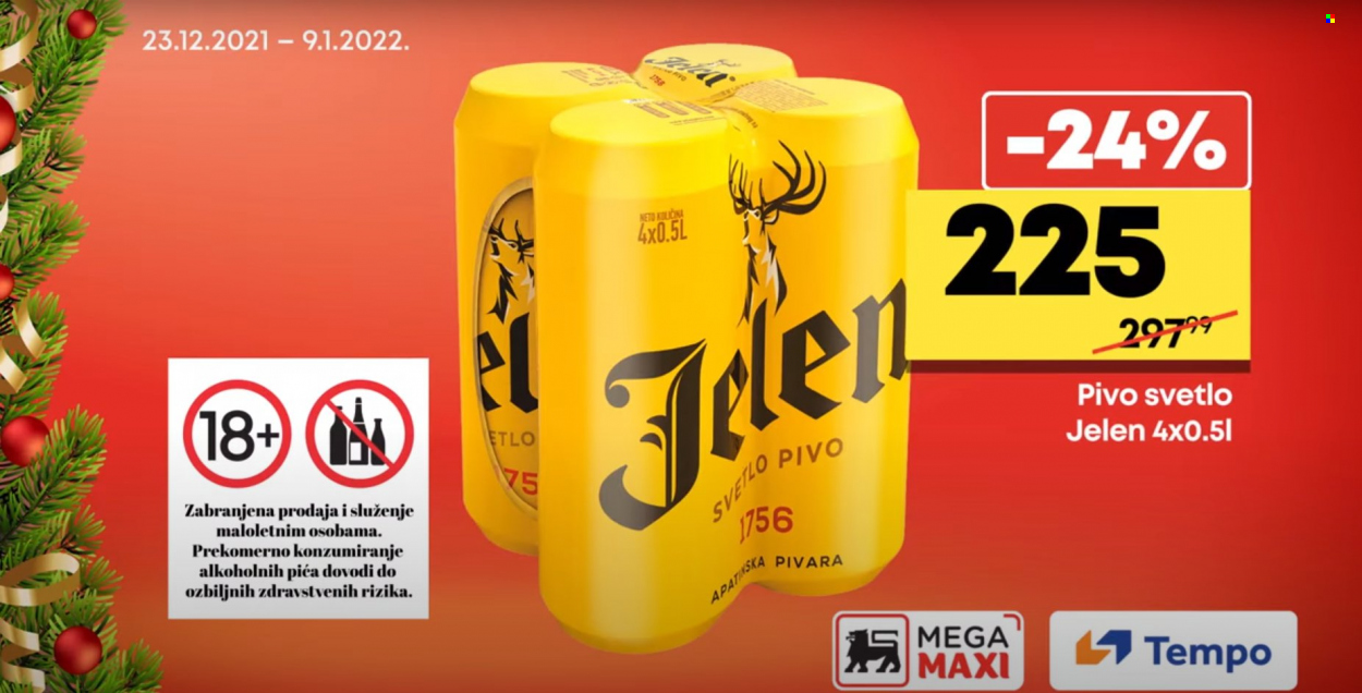 Mega Maxi katalog - 23.12.2021 - 09.01.2022. Stranica 1