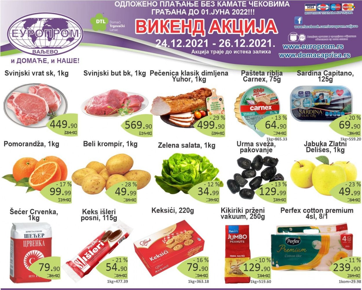 Europrom katalog - 24.12.2021 - 26.12.2021. Stranica 1