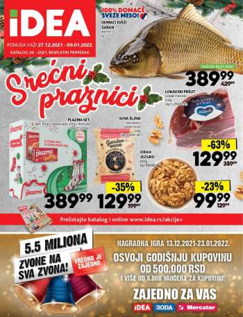 Idea katalog - 27.12.2021 - 09.01.2022.
