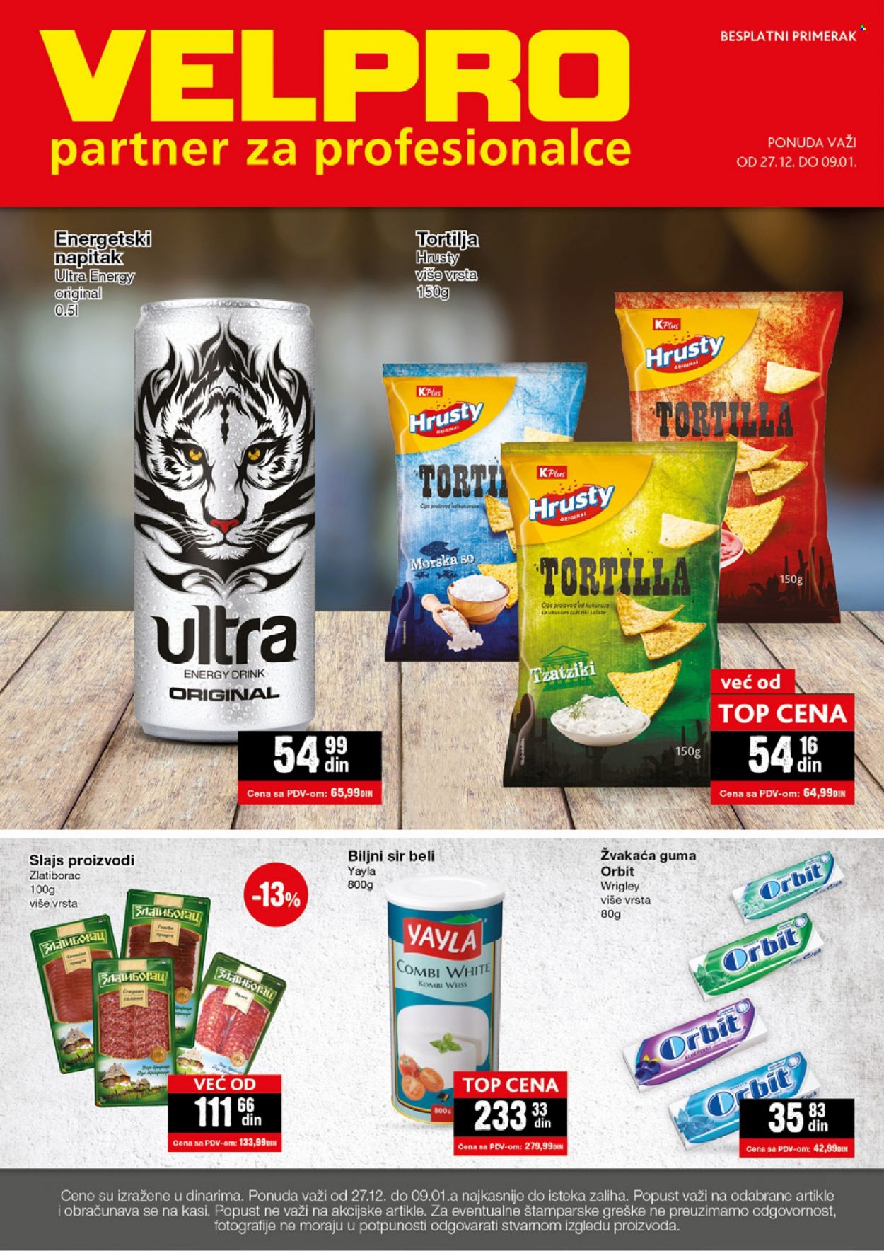 Velpro katalog - 27.12.2021 - 09.01.2022. Stranica 1
