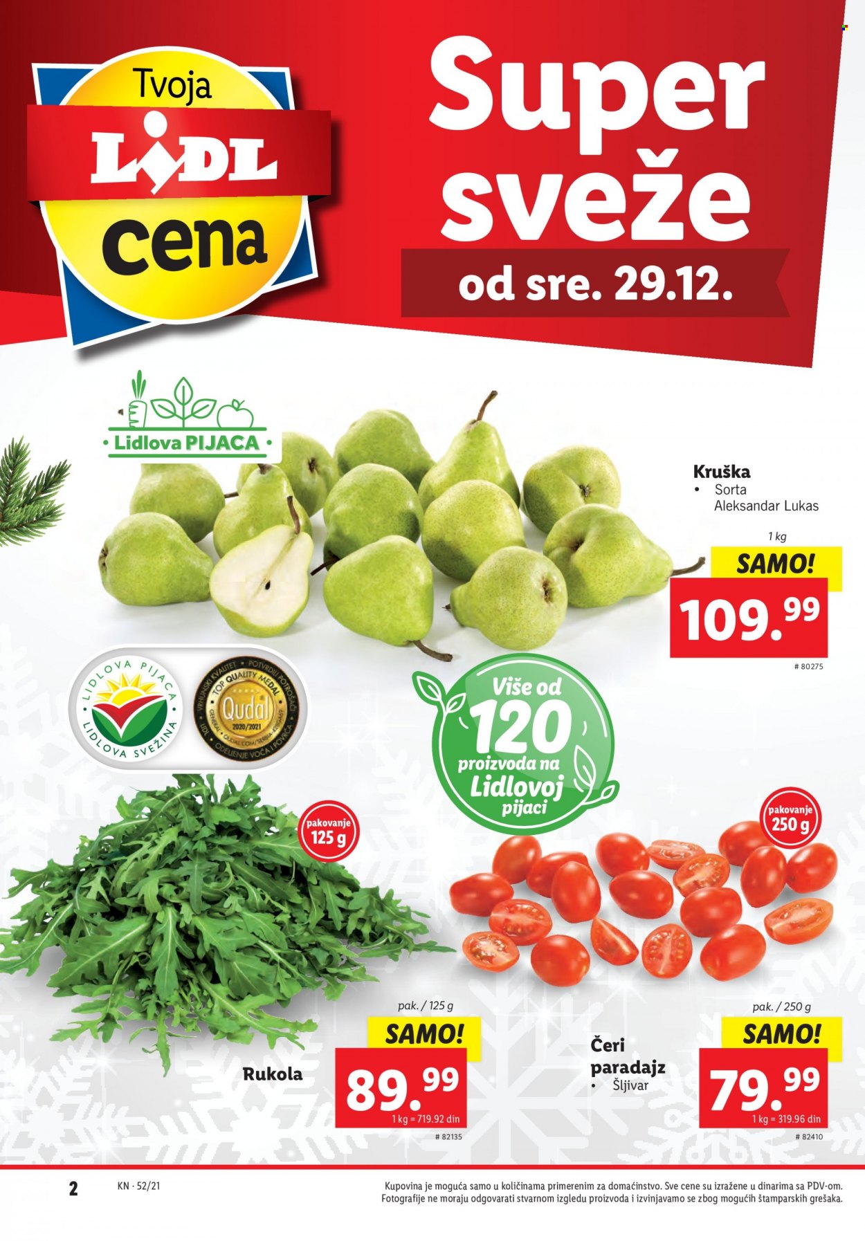 Lidl katalog - 29.12.2021 - 05.01.2022. Stranica 2