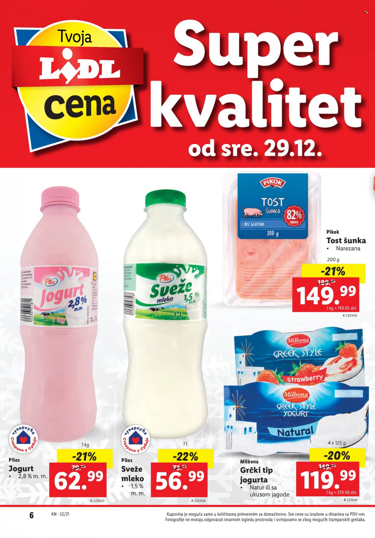 Lidl katalog - 29.12.2021 - 05.01.2022. Stranica 6
