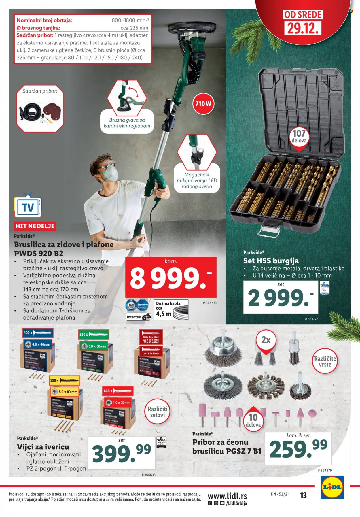 Lidl katalog - 29.12.2021 - 05.01.2022. Stranica 13