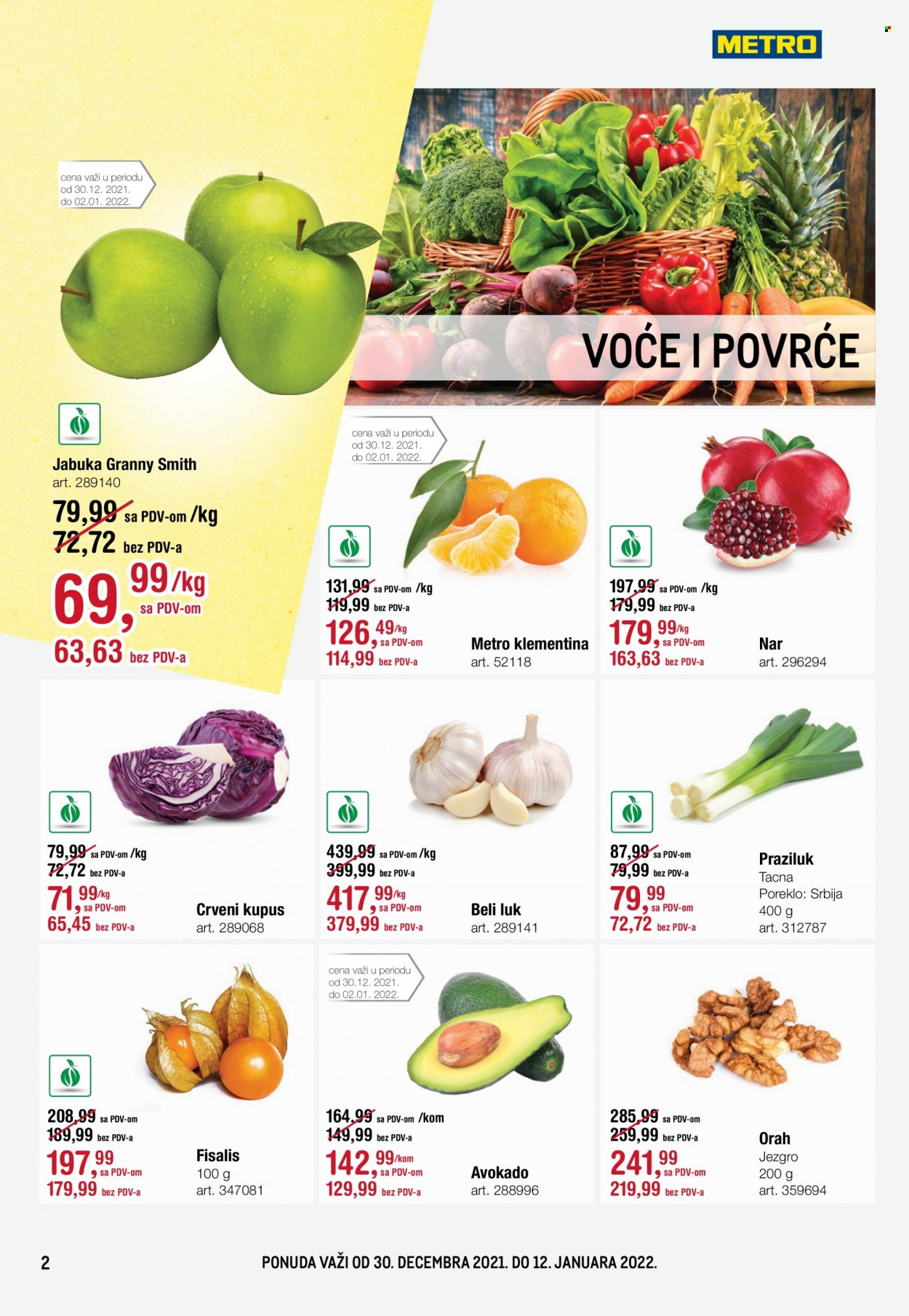 Metro katalog - 30.12.2021 - 12.01.2022. Stranica 2