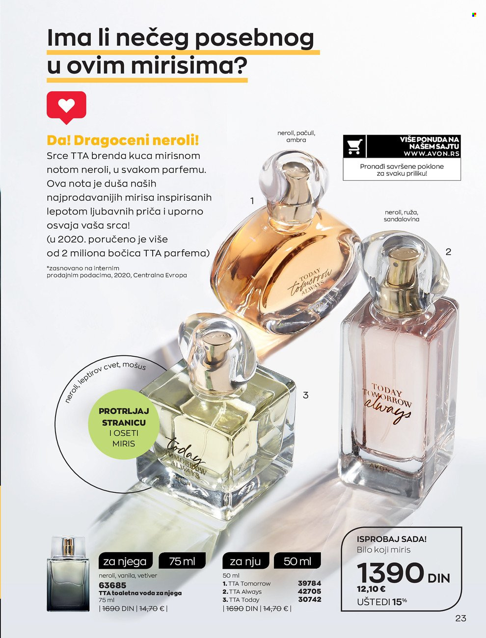 Avon katalog - 29.12.2021 - 31.01.2022. Stranica 23