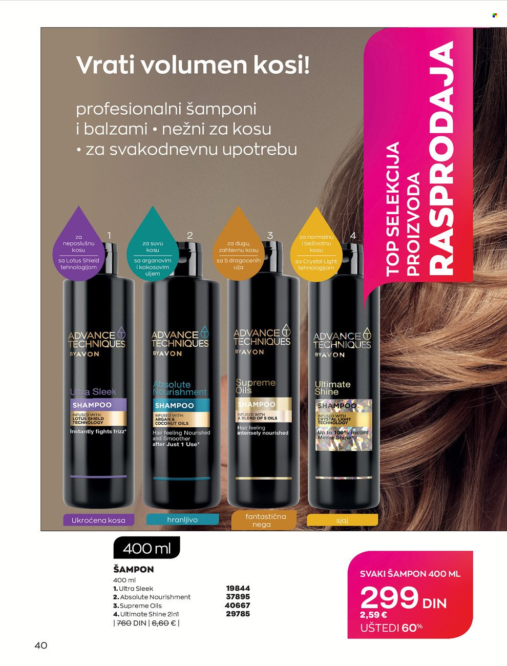 Avon katalog - 29.12.2021 - 31.01.2022. Stranica 40