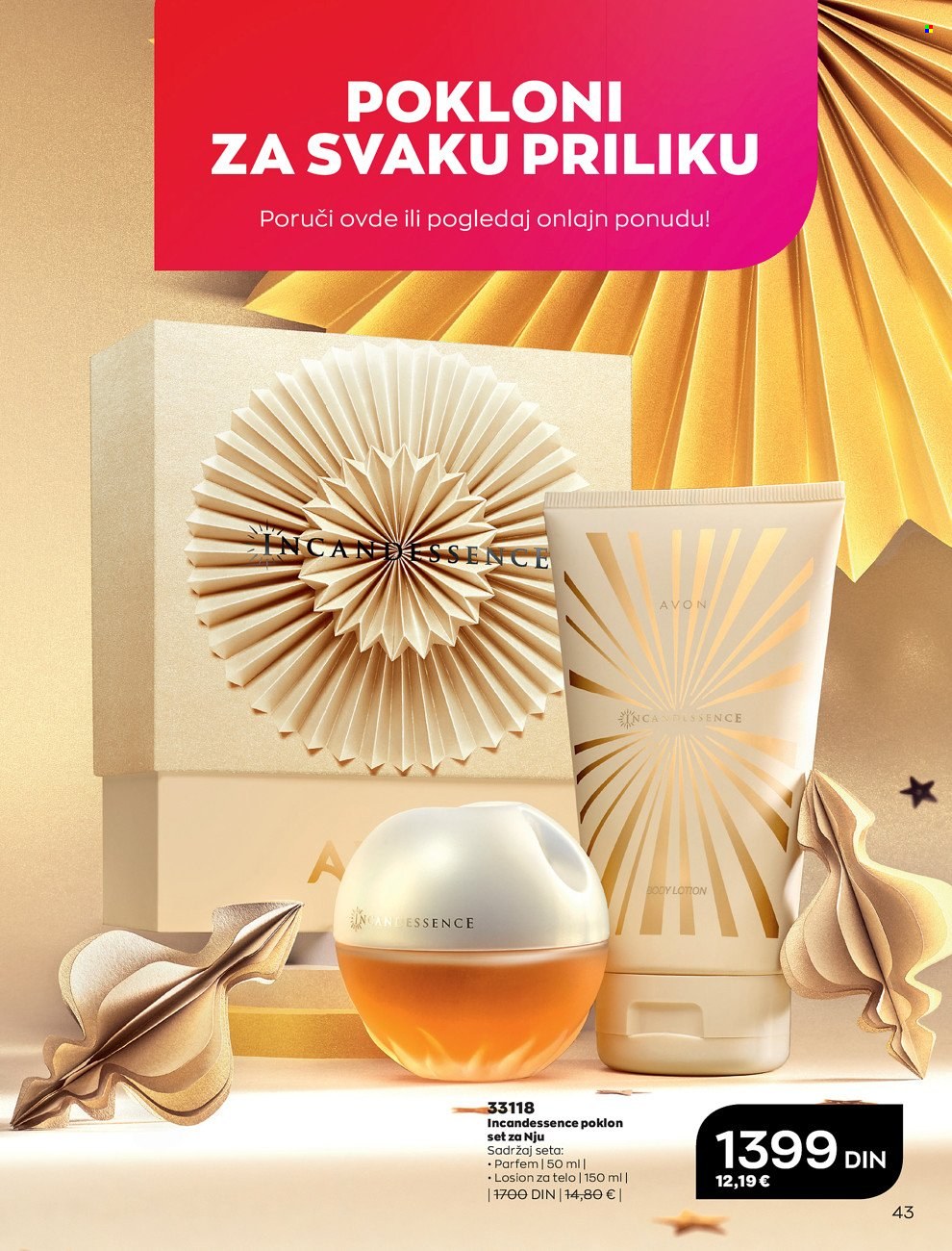 Avon katalog - 29.12.2021 - 31.01.2022. Stranica 43