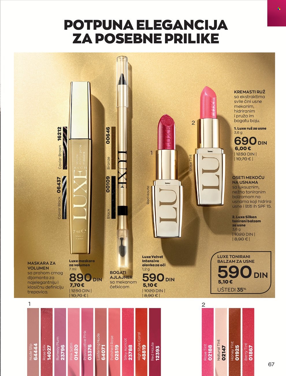 Avon katalog - 29.12.2021 - 31.01.2022. Stranica 67