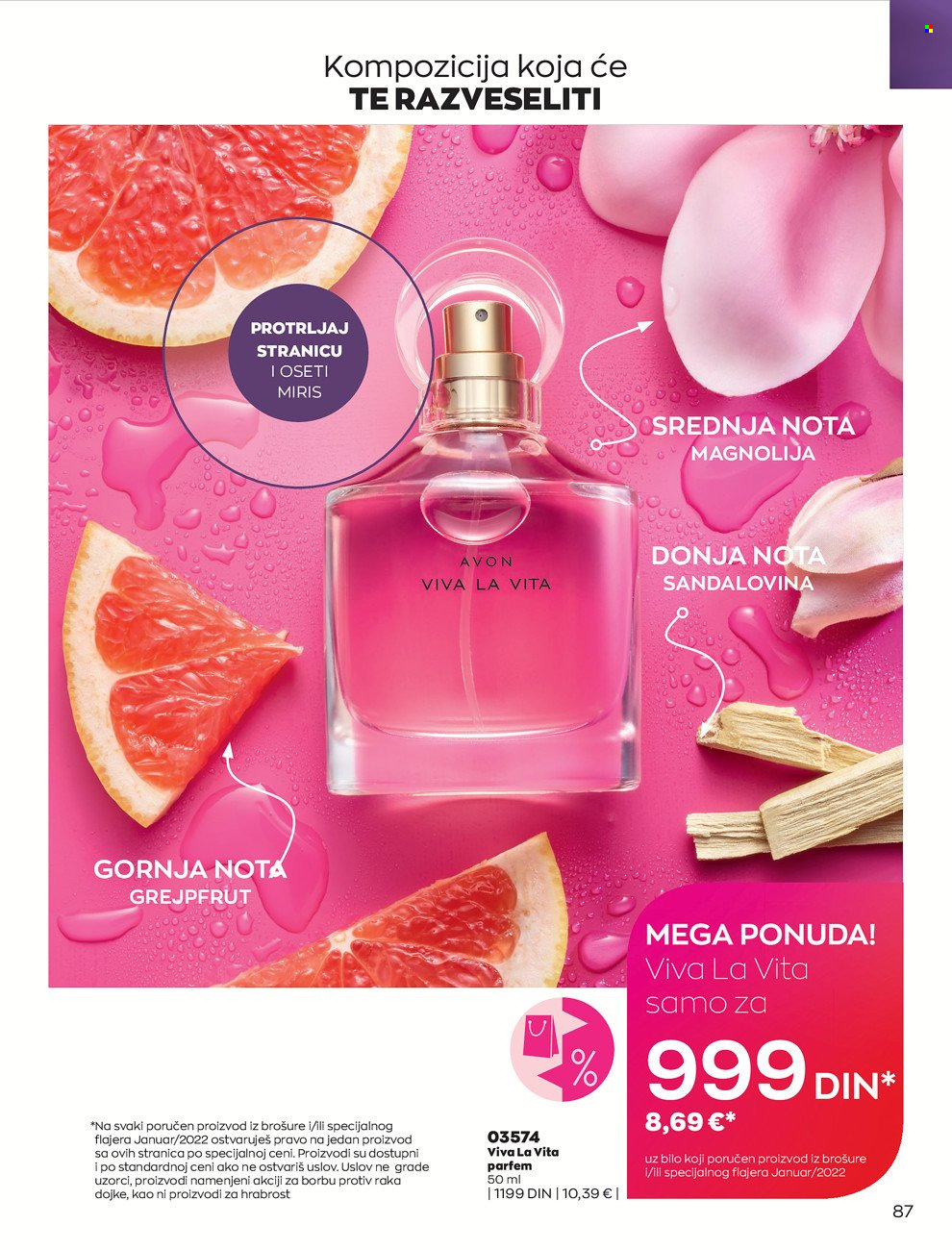 Avon katalog - 29.12.2021 - 31.01.2022. Stranica 87