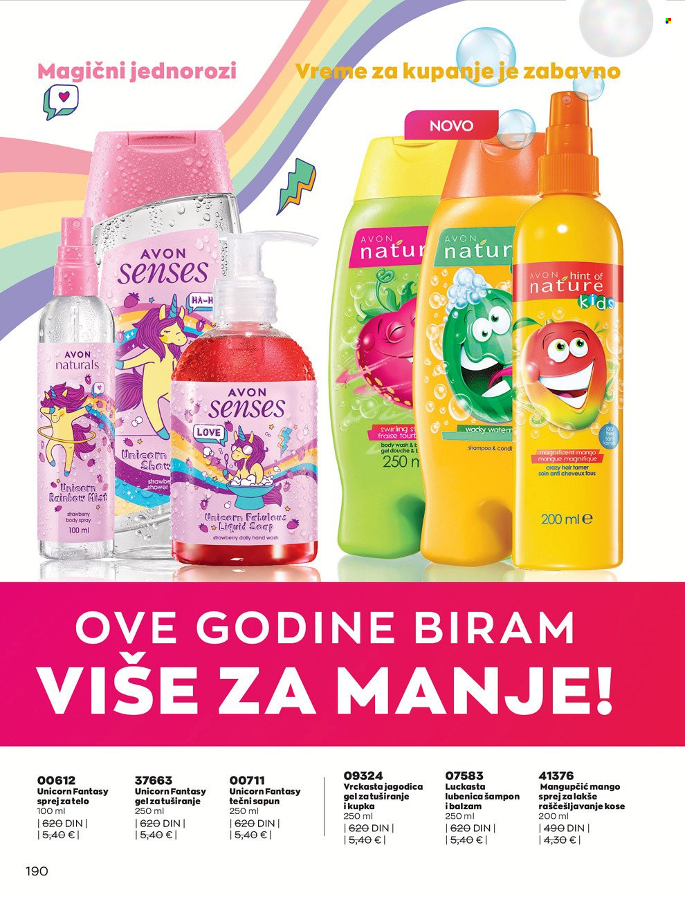 Avon katalog - 29.12.2021 - 31.01.2022. Stranica 190