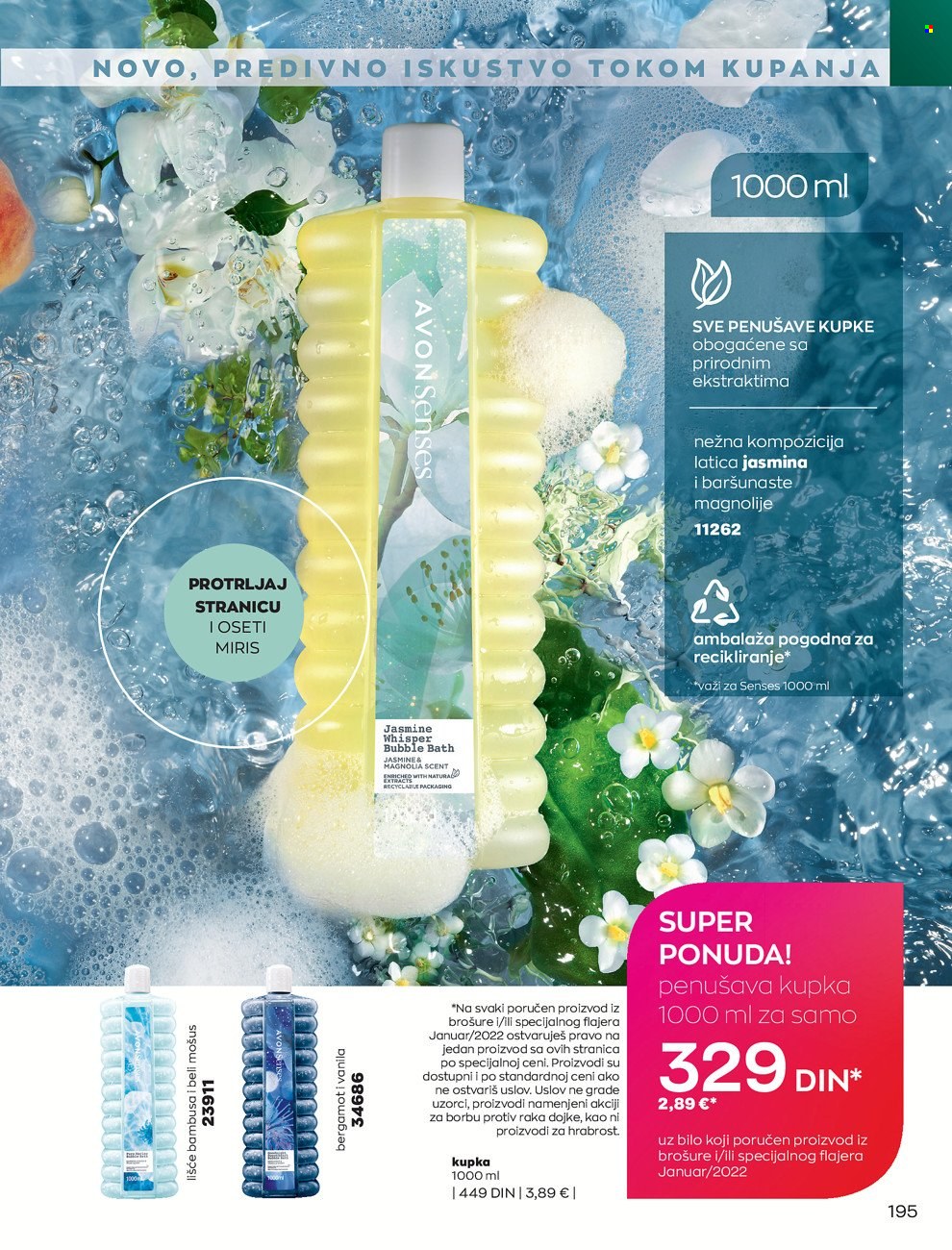 Avon katalog - 29.12.2021 - 31.01.2022. Stranica 195