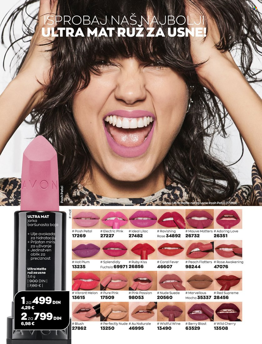 Avon katalog. Stranica 2