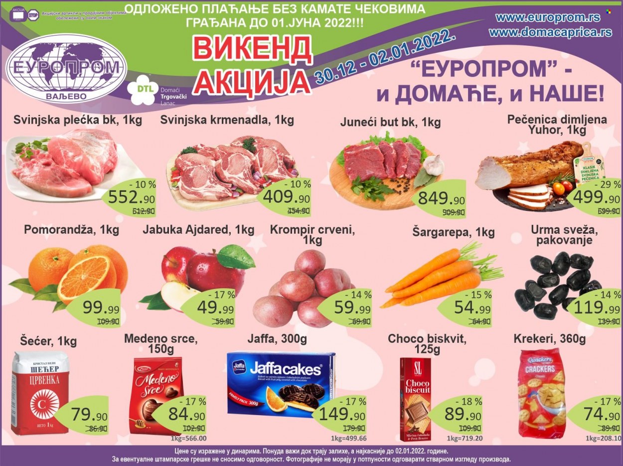 Europrom katalog - 31.12.2021 - 02.01.2022. Stranica 1