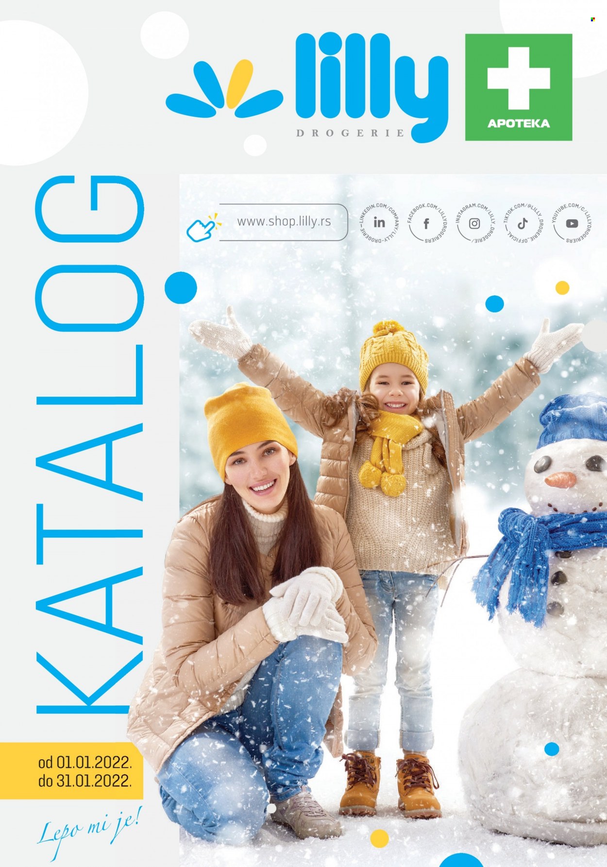 Lilly Drogerie katalog - 01.01.2022 - 31.01.2022. Stranica 1