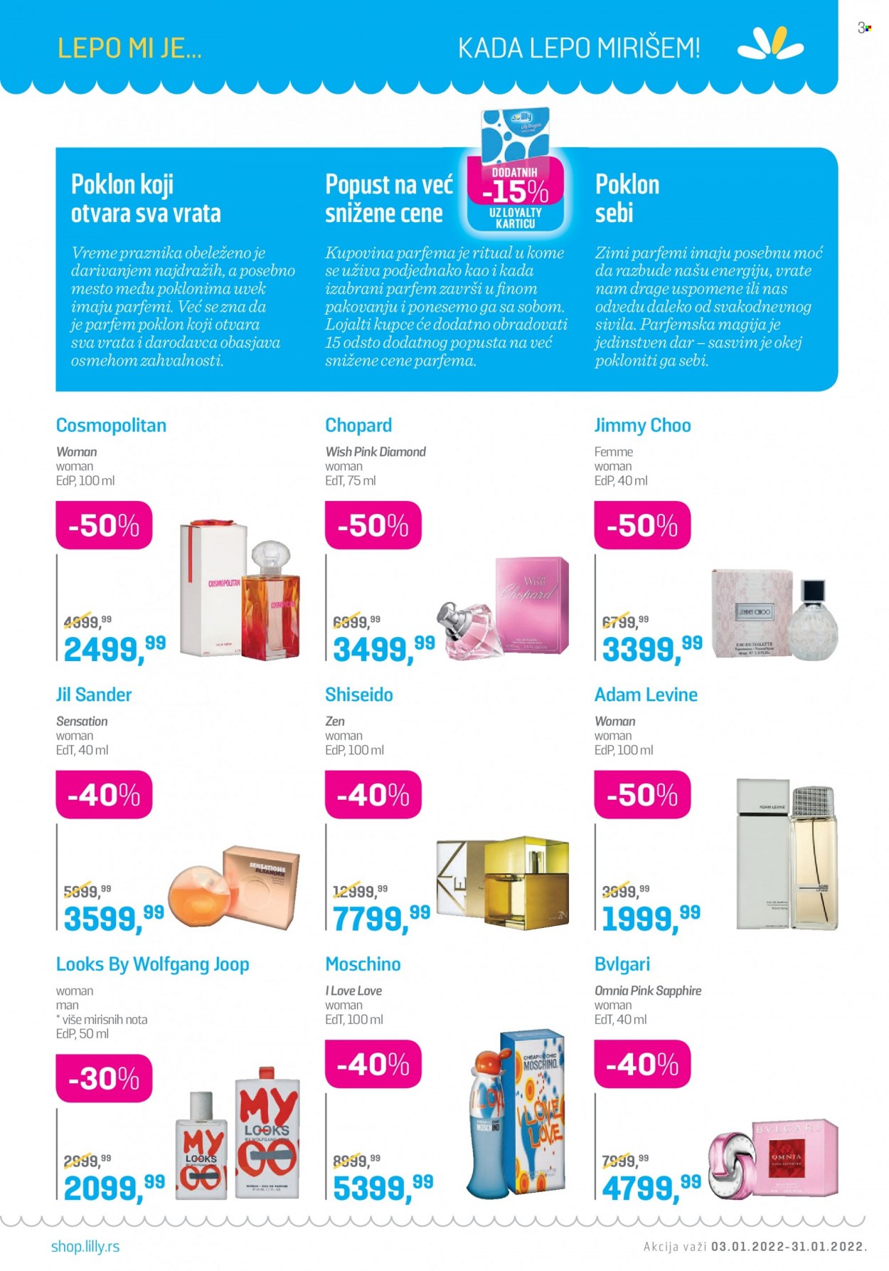 Lilly Drogerie katalog - 01.01.2022 - 31.01.2022. Stranica 3