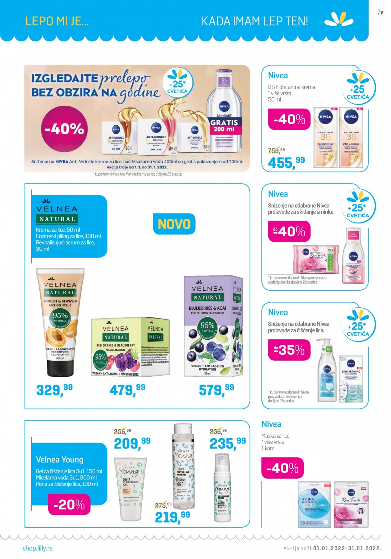 Lilly Drogerie katalog - 01.01.2022 - 31.01.2022. Stranica 7