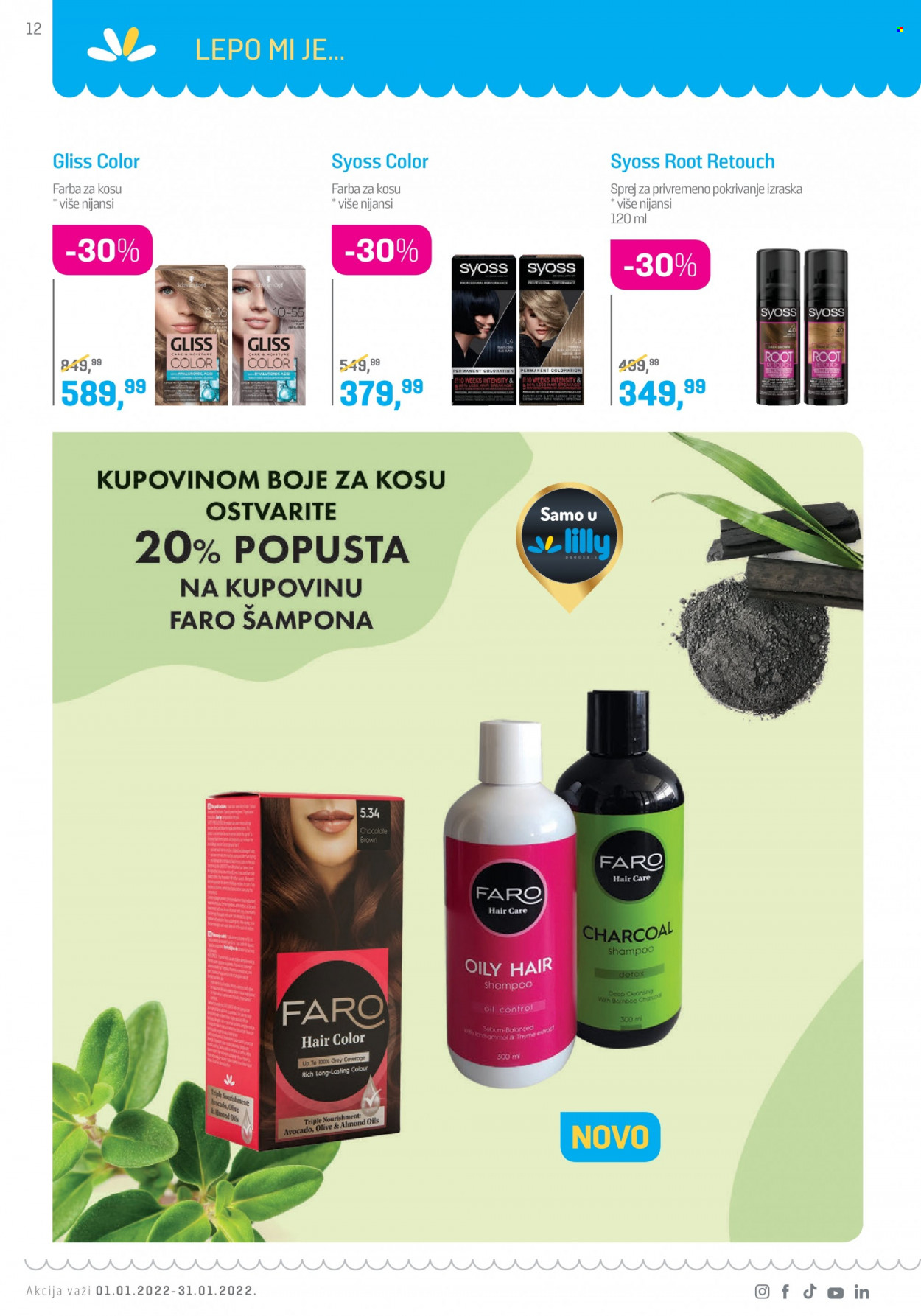 Lilly Drogerie katalog - 01.01.2022 - 31.01.2022. Stranica 12