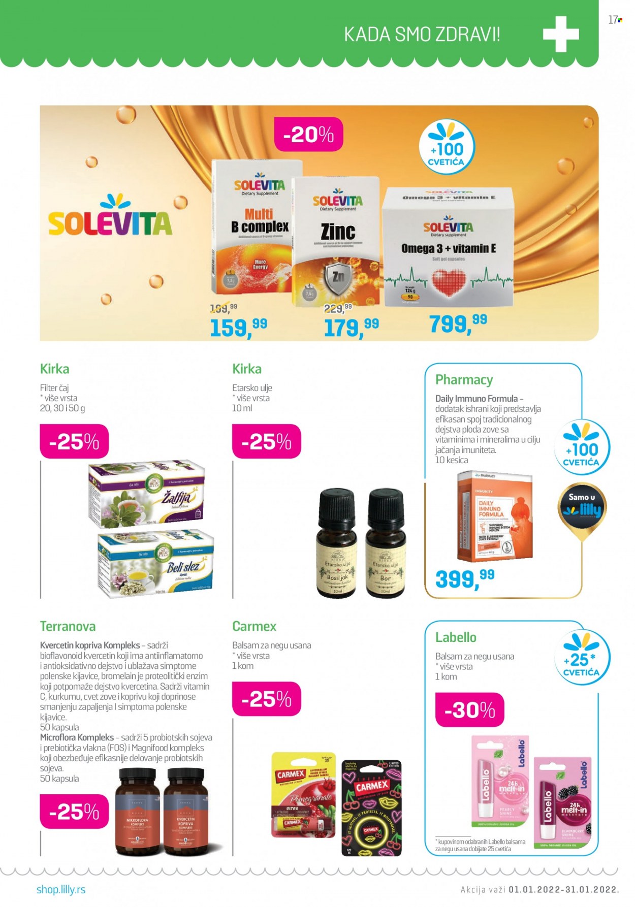 Lilly Drogerie katalog - 01.01.2022 - 31.01.2022. Stranica 17