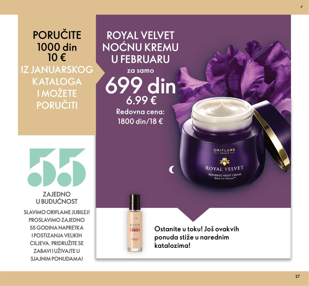 Oriflame katalog - 01.01.2022 - 31.01.2022. Stranica 27