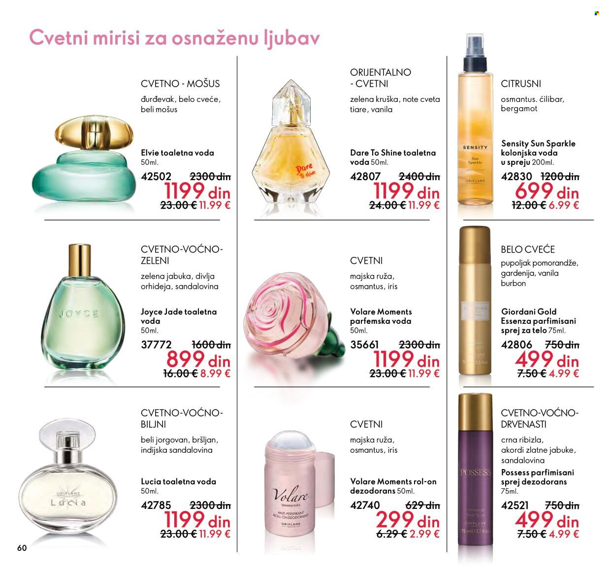 Oriflame katalog - 01.01.2022 - 31.01.2022. Stranica 60