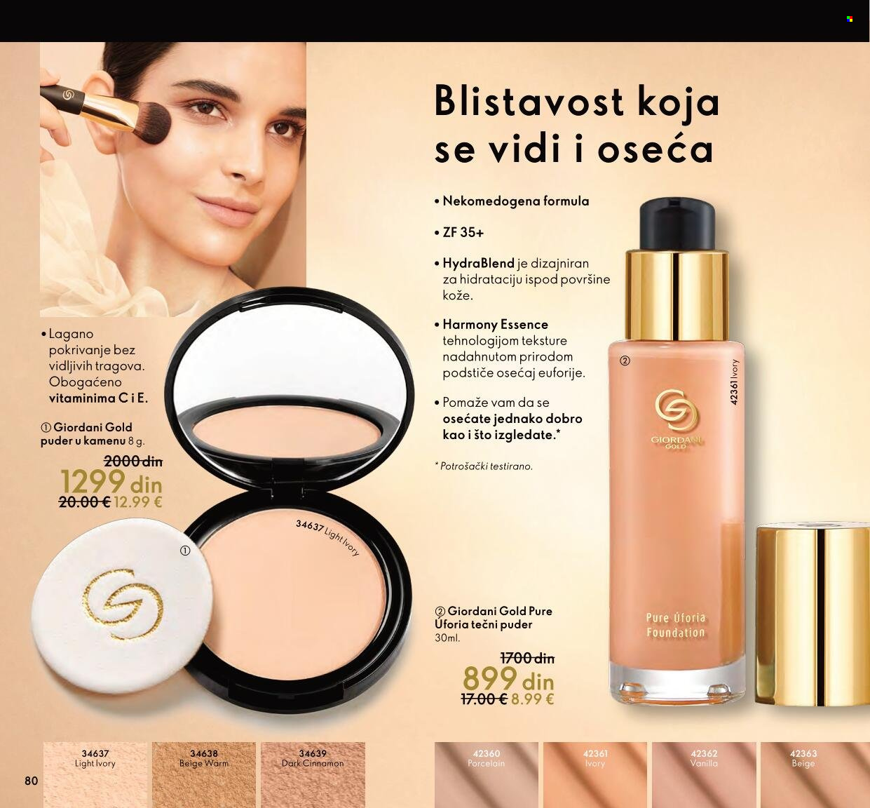 Oriflame katalog - 01.01.2022 - 31.01.2022. Stranica 80