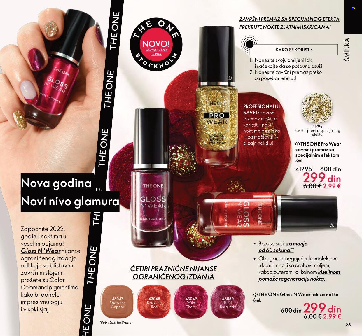 Oriflame katalog - 01.01.2022 - 31.01.2022. Stranica 89