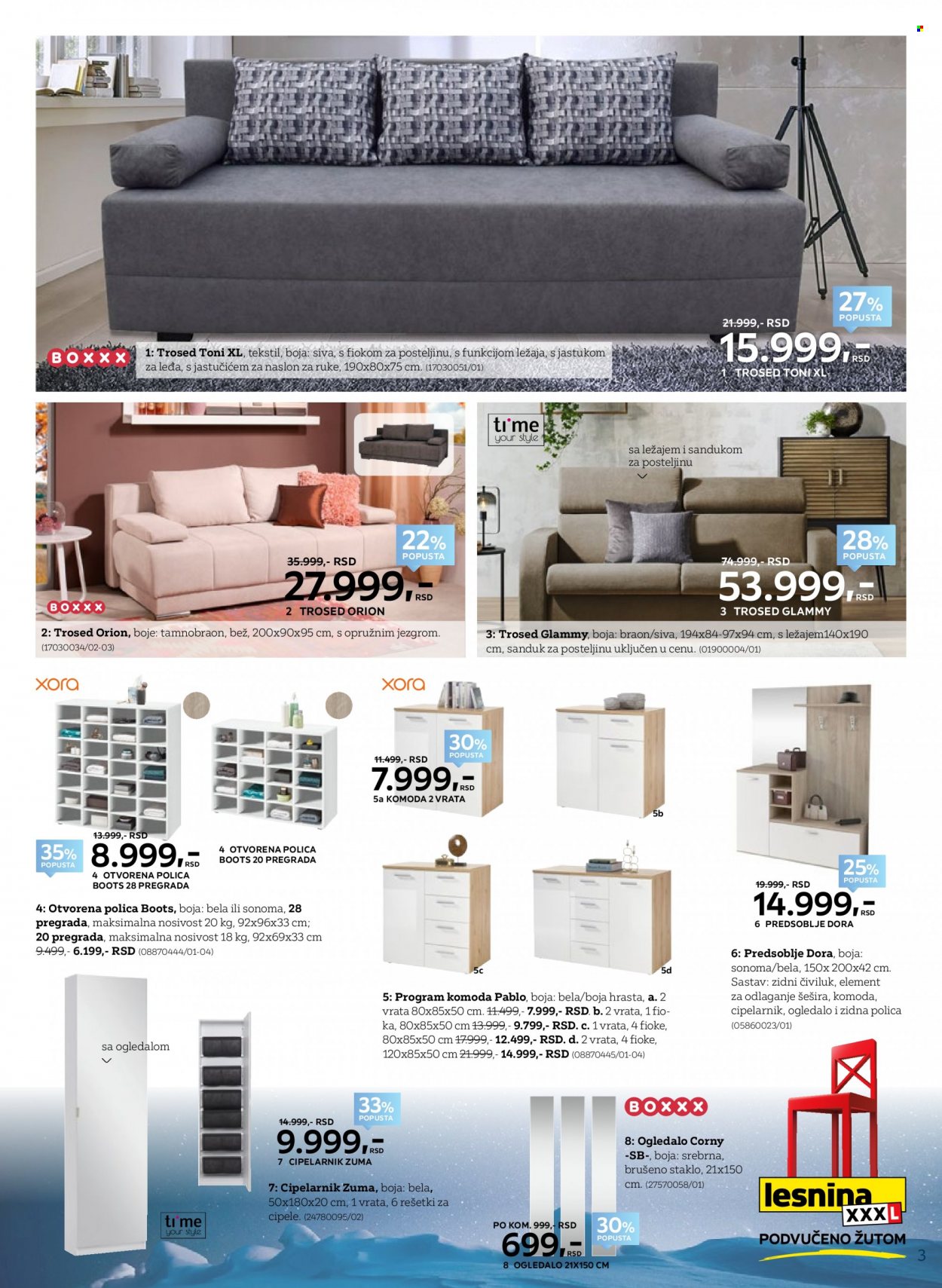 Lesnina XXXL katalog - 03.01.2022 - 30.01.2022. Stranica 3