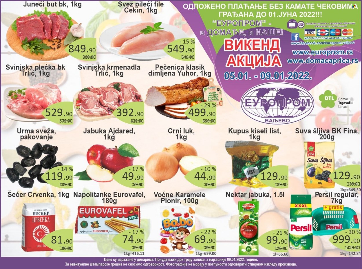 Europrom katalog - 05.01.2022 - 09.01.2022. Stranica 1