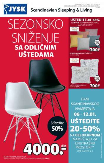 JYSK katalog - 06.01.2022 - 19.01.2022.