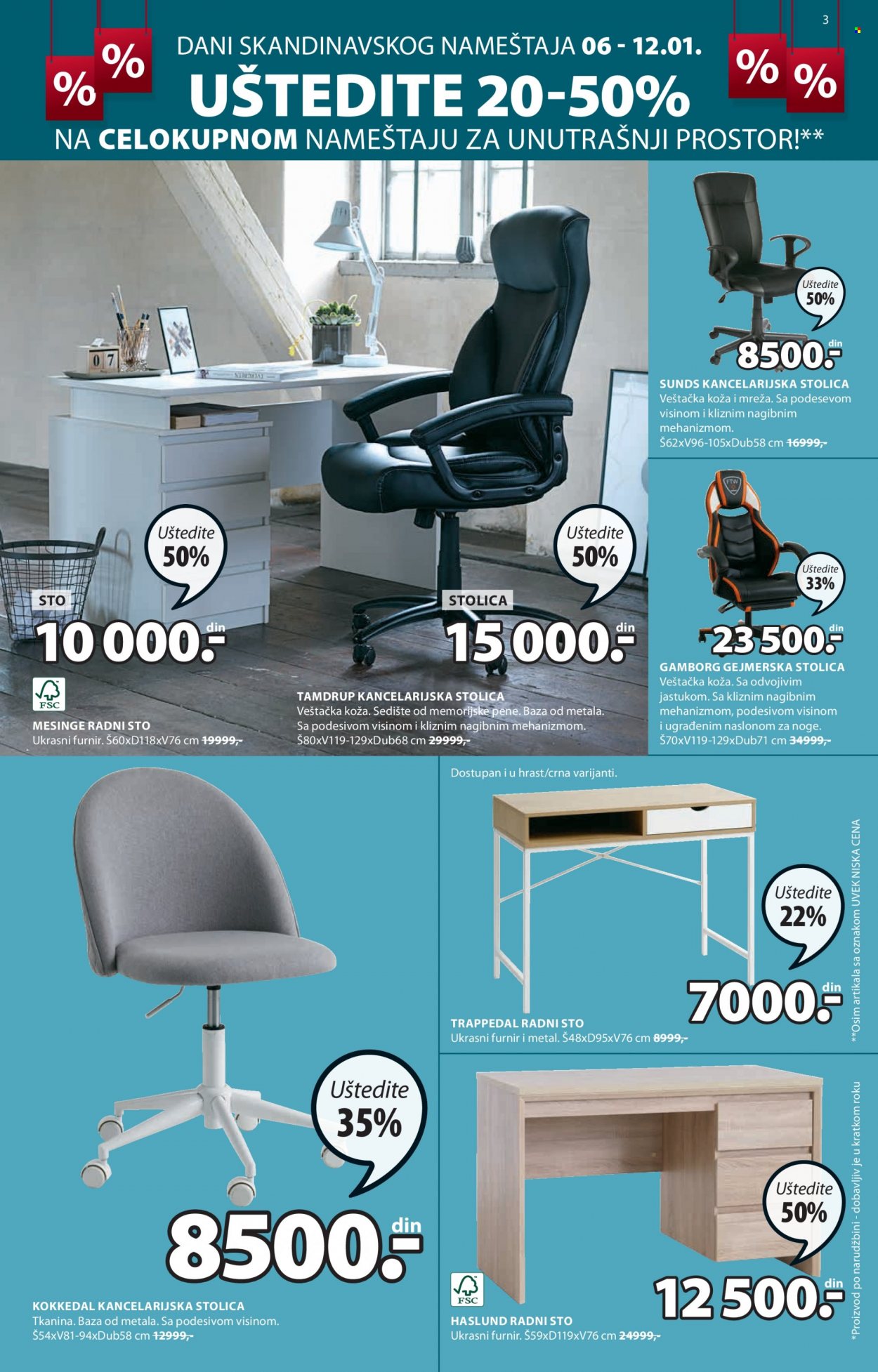 JYSK katalog - 06.01.2022 - 19.01.2022. Stranica 3