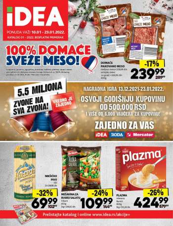 Idea katalog - 10.01.2022 - 23.01.2022.
