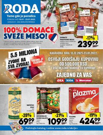 Roda katalog - 10.01.2022 - 23.01.2022.