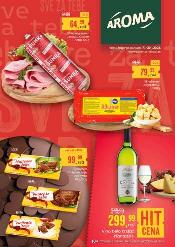 Aroma Market katalog - 07.01.2022 - 20.01.2022.