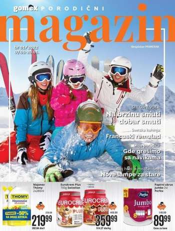 Gomex katalog - 07.01.2022 - 20.01.2022.