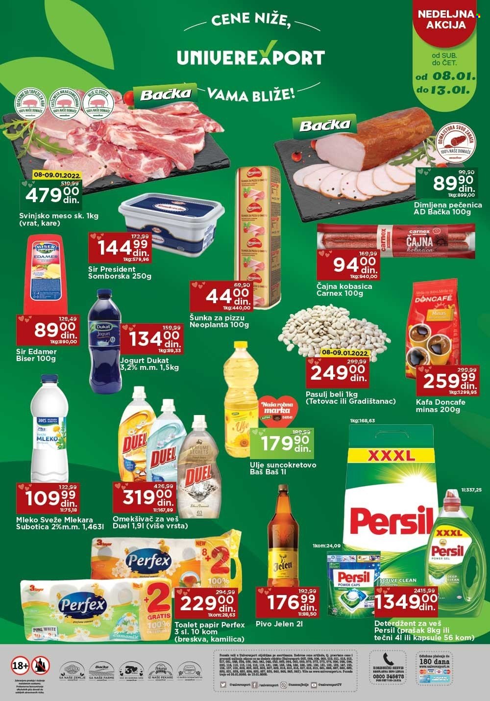 Univerexport katalog - 08.01.2022 - 13.01.2022. Stranica 1
