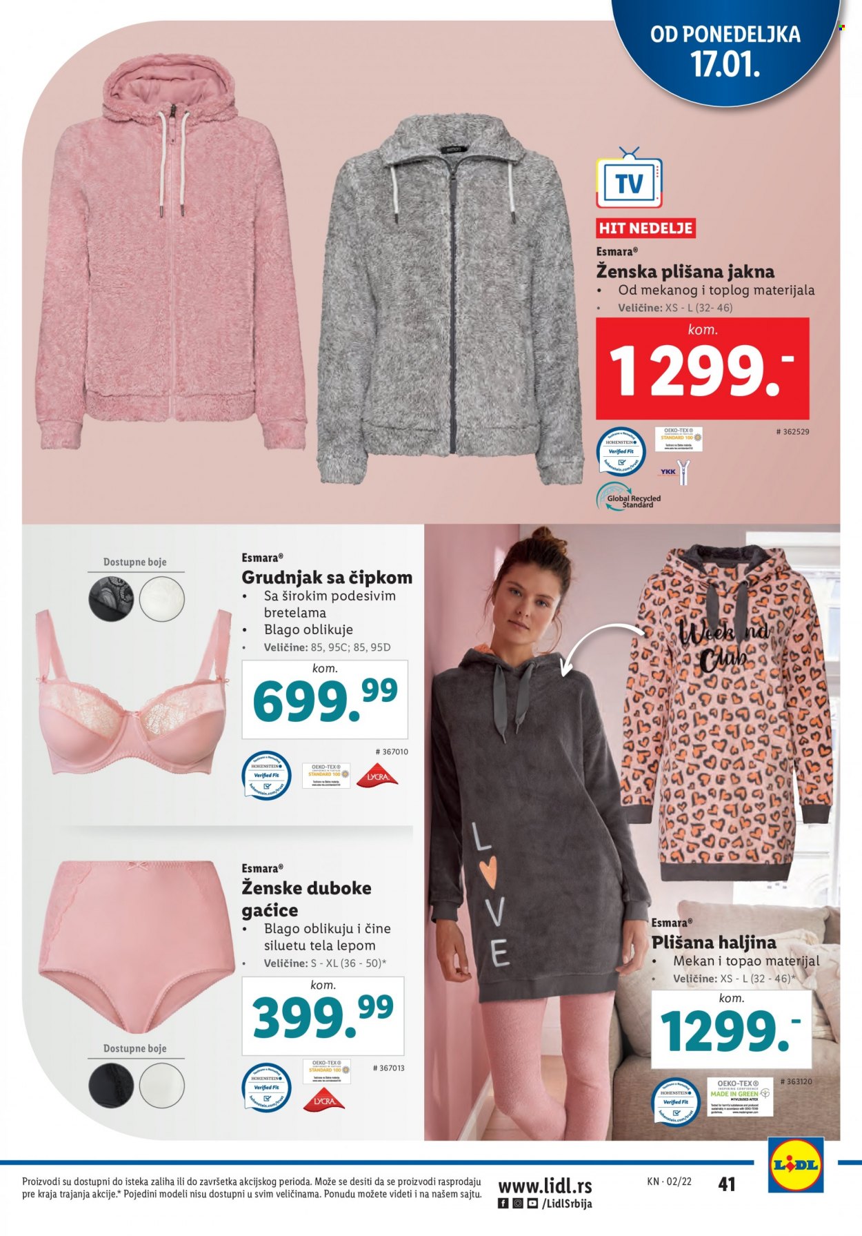 Lidl katalog - 13.01.2022 - 19.01.2022. Stranica 41