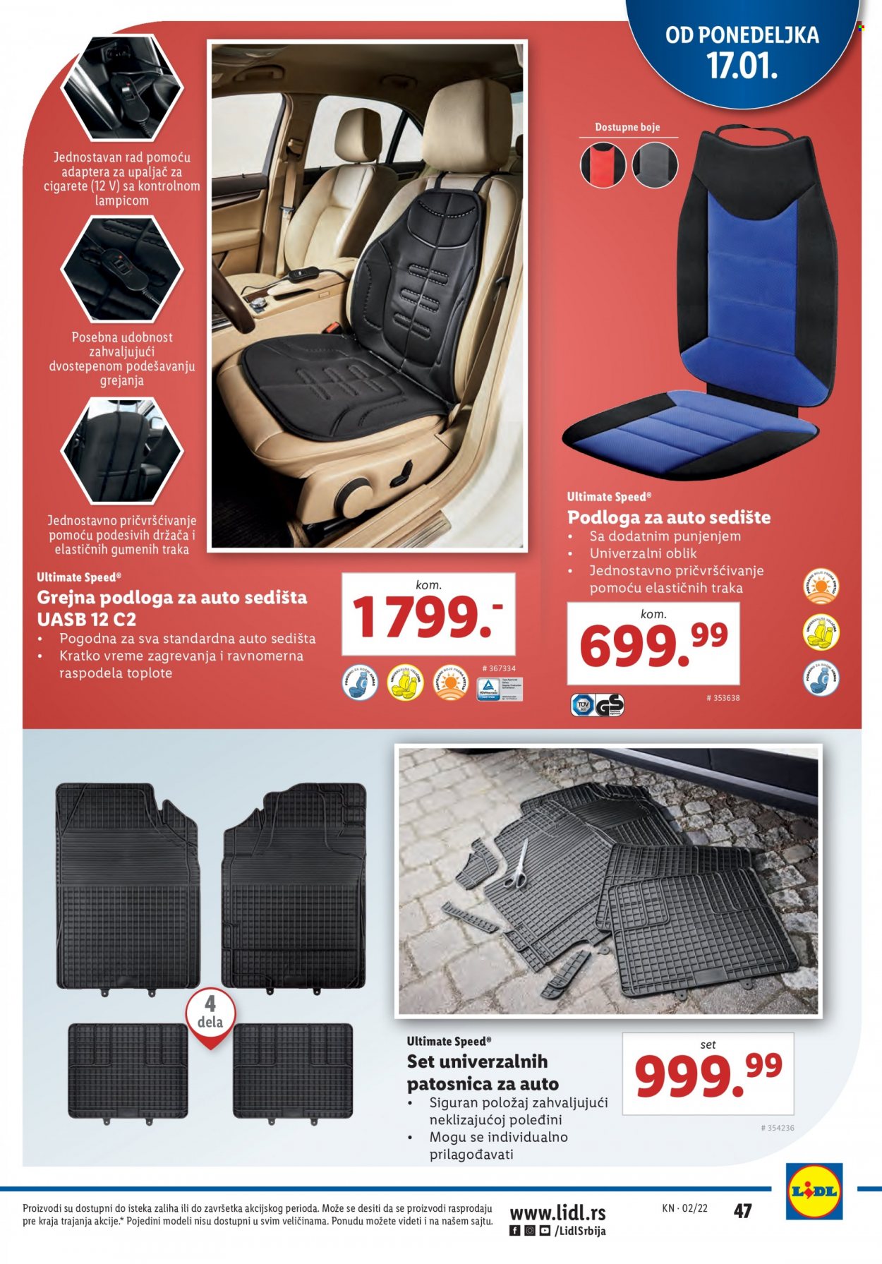 Lidl katalog - 13.01.2022 - 19.01.2022. Stranica 47