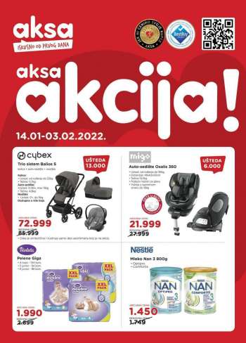 Aksa katalog - 14.01.2022 - 03.02.2022.