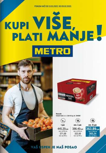 Metro katalog - 13.01.2022 - 09.02.2022.