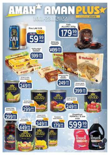 Aman katalog - 10.01.2022 - 23.01.2022.