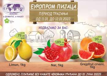 Europrom katalog - 11.01.2022 - 12.01.2022.