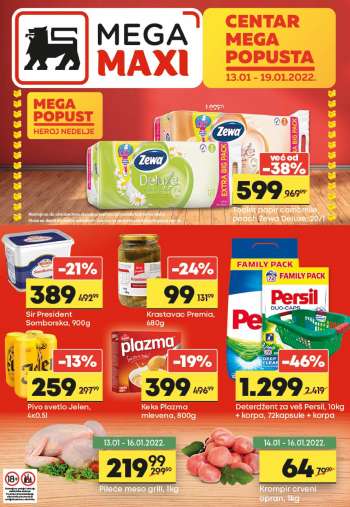 Mega Maxi katalog - 13.01.2022 - 19.01.2022.