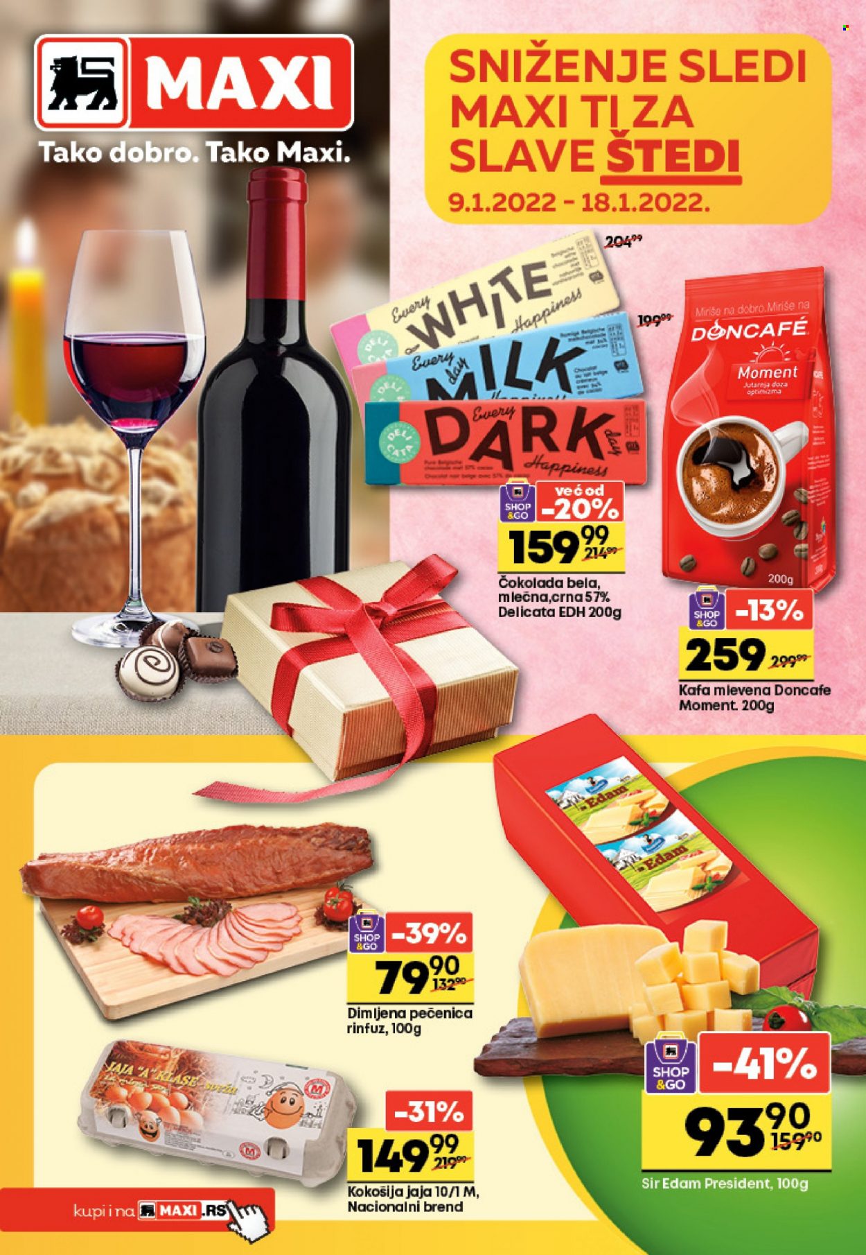 Maxi katalog - 09.01.2022 - 18.01.2022. Stranica 1