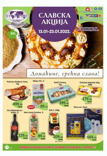 Europrom katalog - 13.01.2022 - 23.01.2022.